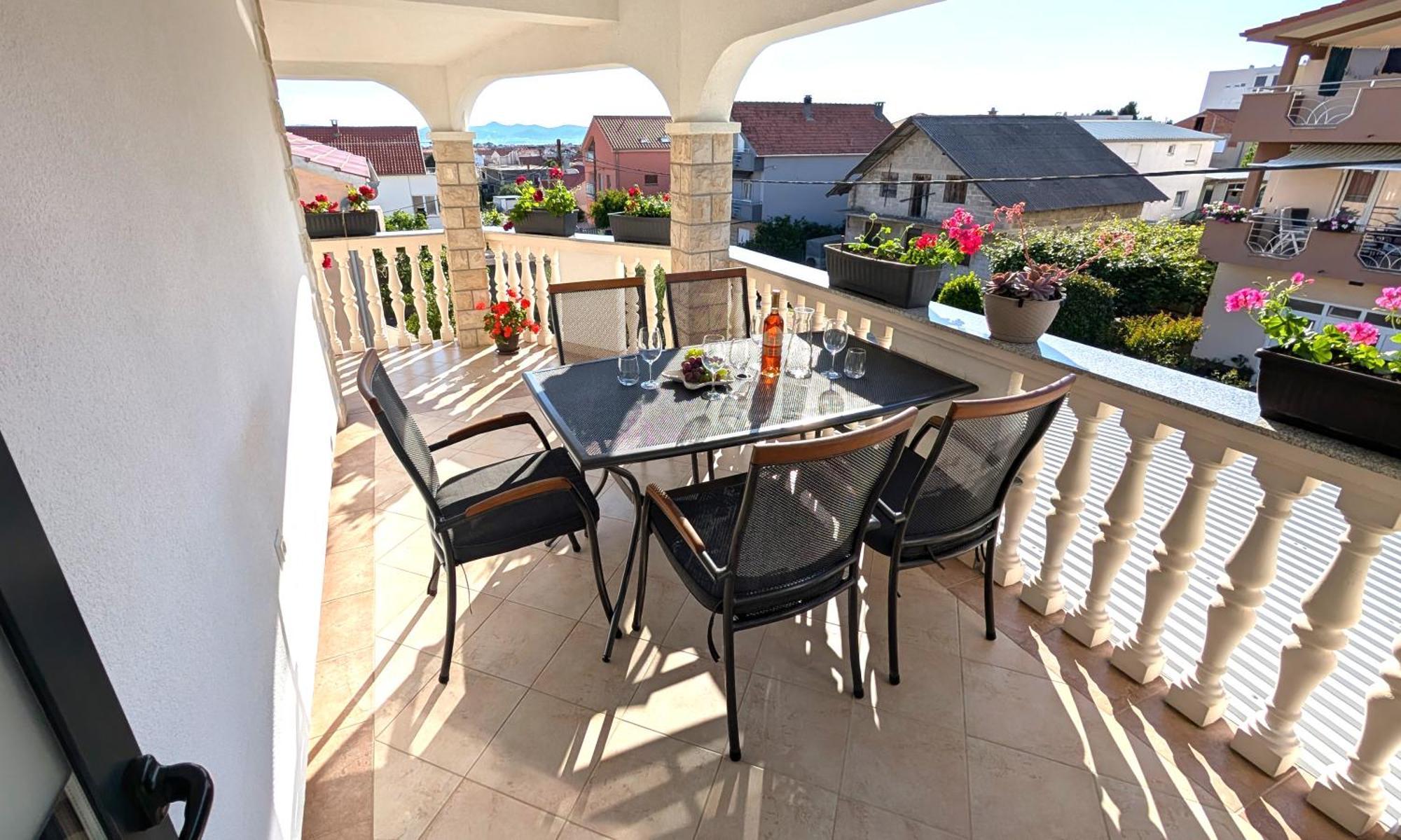 Modern 3Br Apartments In Zadar With Balcony Or Terrace, Free Parking & Ac Exterior photo